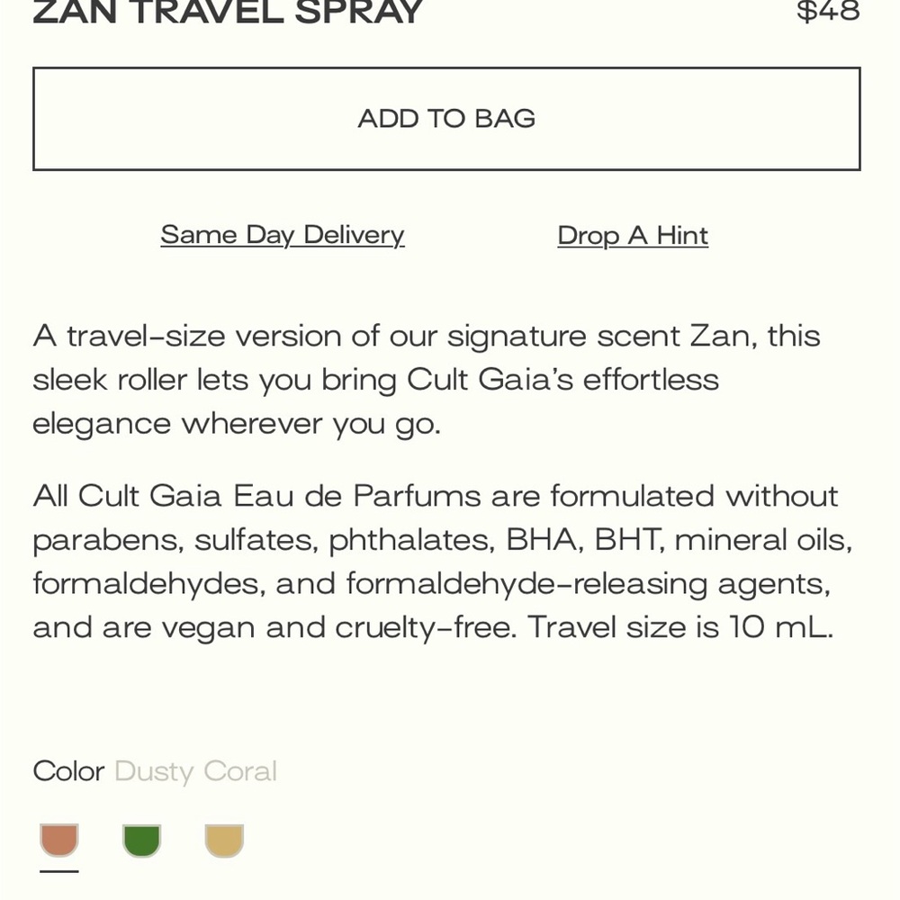 Cult Gaia Zan Perfume Roller - Picture 4 of 4